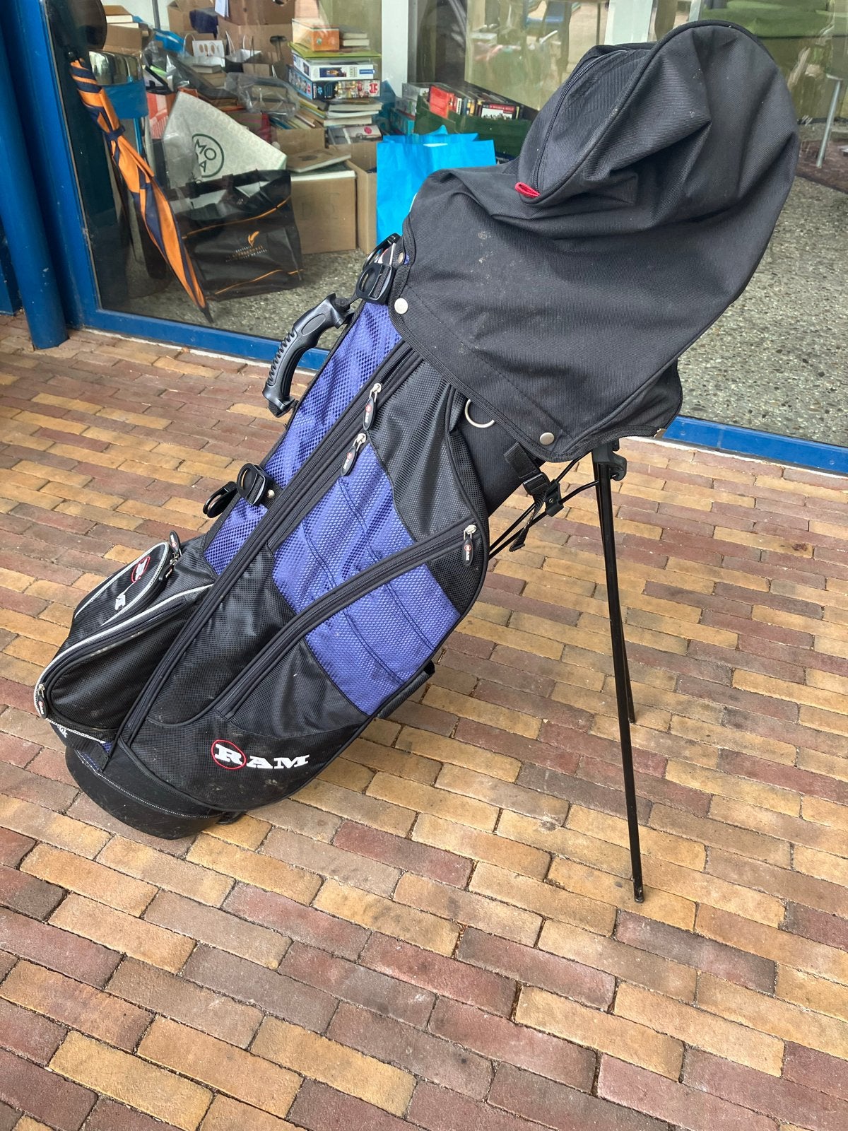 Golfset met tas en clubs - RAM en diverse merken, Sport en Fitness, Ophalen, Gebruikt, Set, Overige merken
