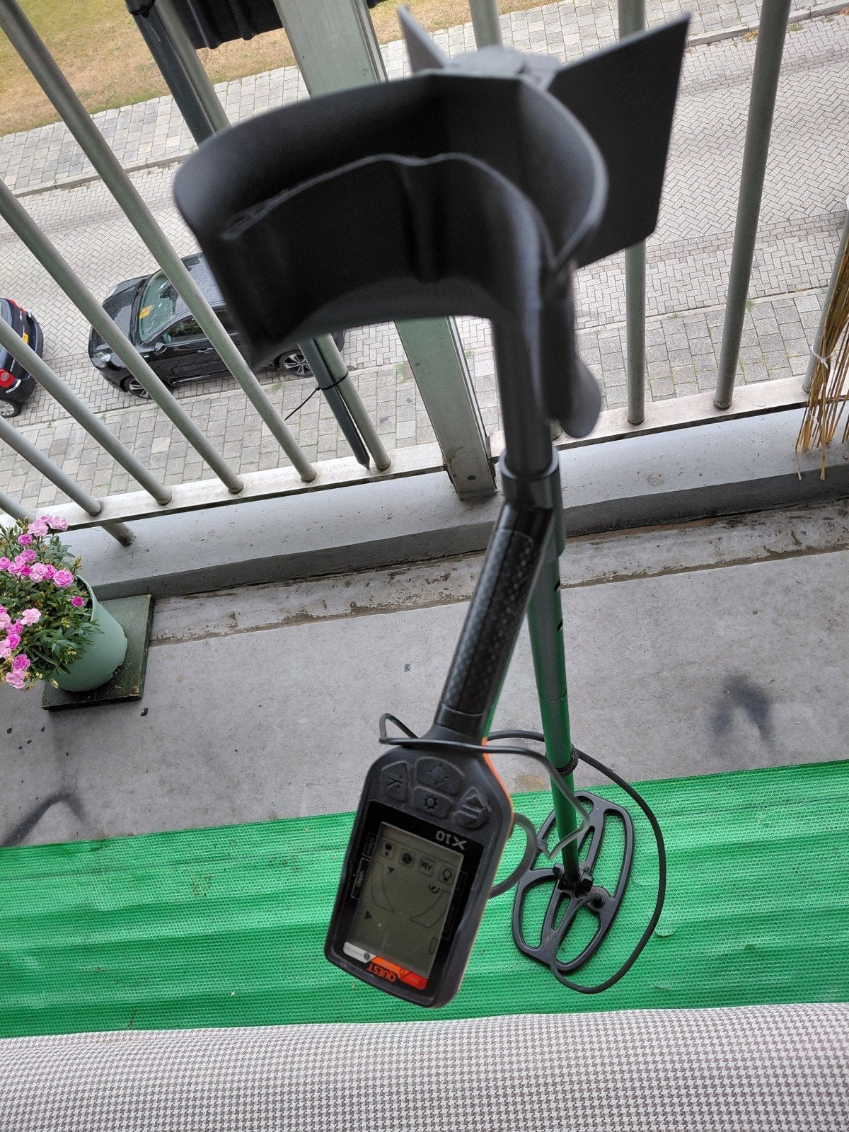 metaaldetector Quest X 10, Overige merken, Meer dan 30 cm, Ophalen of Verzenden, Zo goed als nieuw