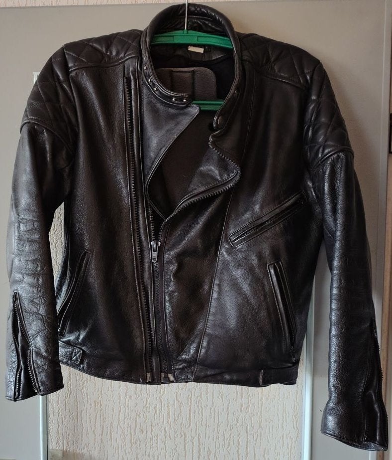 Mooie leren motorjas, Motoren, Heren, Jas | leer, Natural Wear, Ophalen of Verzenden