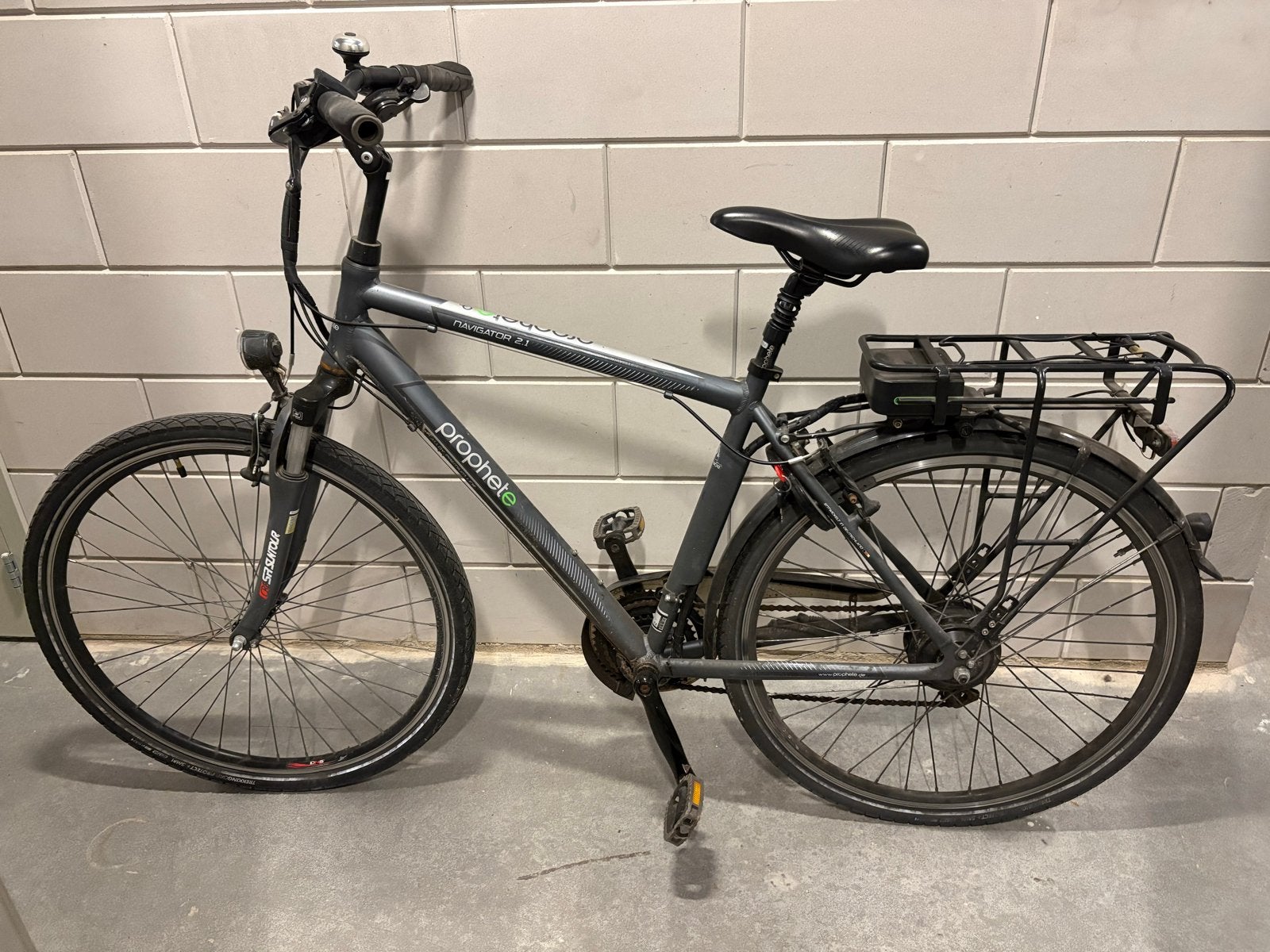 Prophete Navigator 2.1 Elektrische Fiets, Gebruikt, 51 tot 55 cm, 50 km per accu of meer, Ophalen