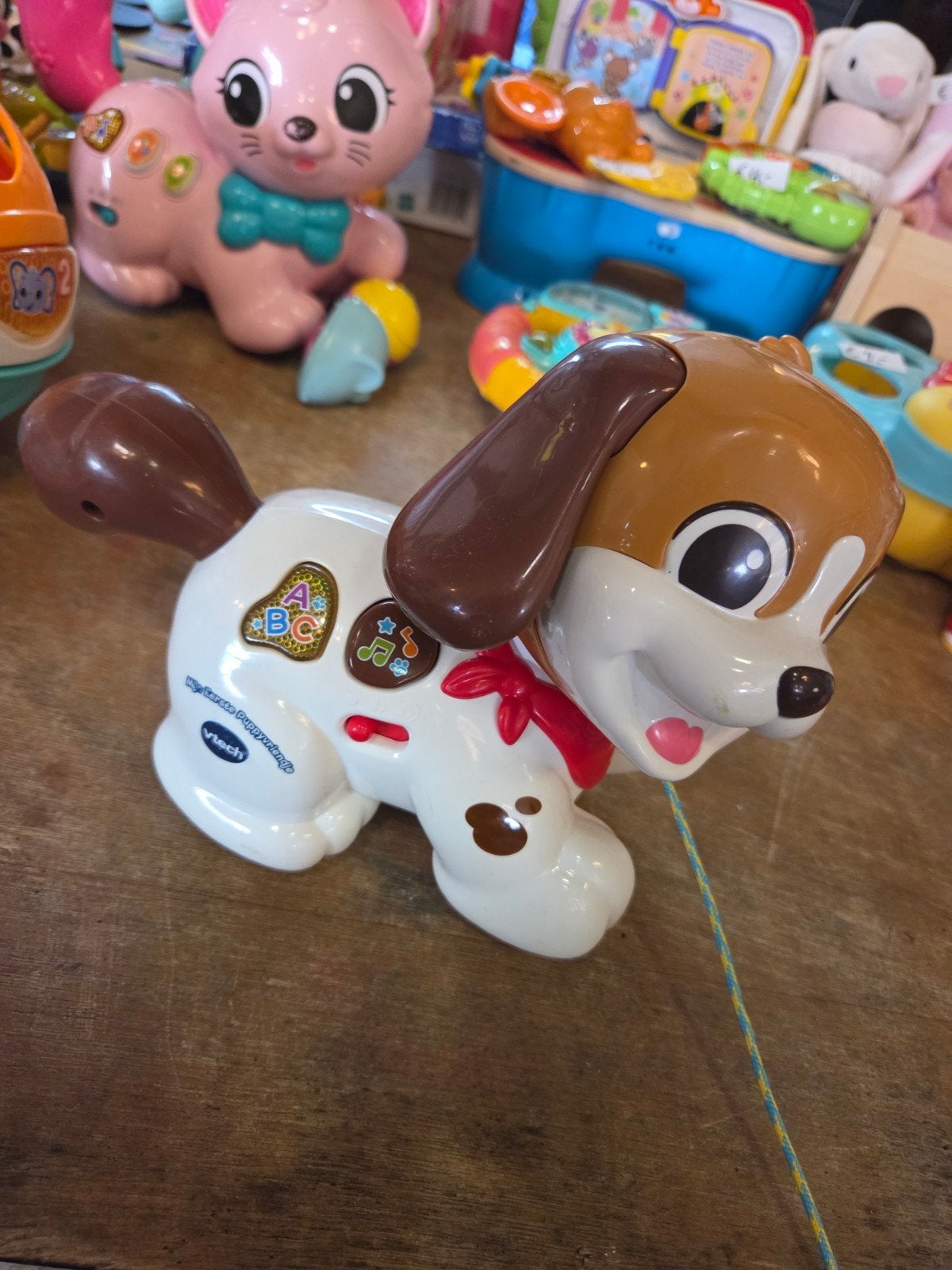 VTech Baby Mijn Eerste Puppyvriendje, Ophalen of Verzenden, Gebruikt, Overige typen, Met licht