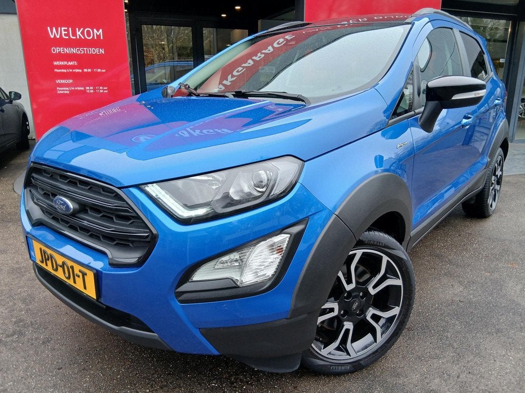 Ford EcoSport 1.0 EcoBoost Active Leder Navi Winterpack, Auto's, Ford, Voorwielaandrijving, 12 maanden, 125 pk, Gebruikt