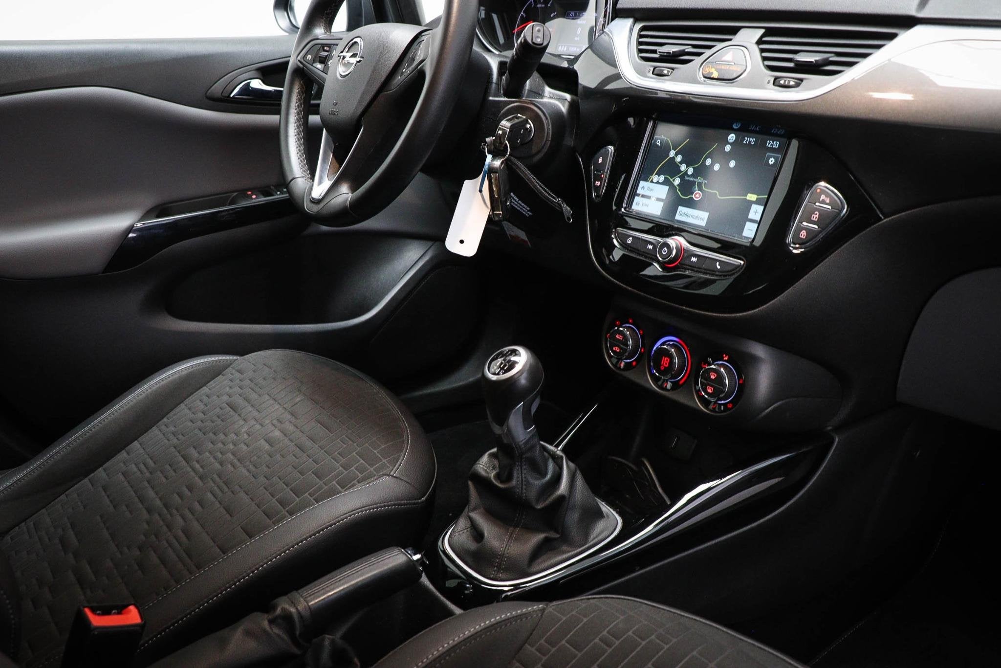 Opel Corsa 1.0 Turbo Online Edition | HALF LEDER | CLIMA | D, Voorwielaandrijving, Stof, Gebruikt, 49 €/maand