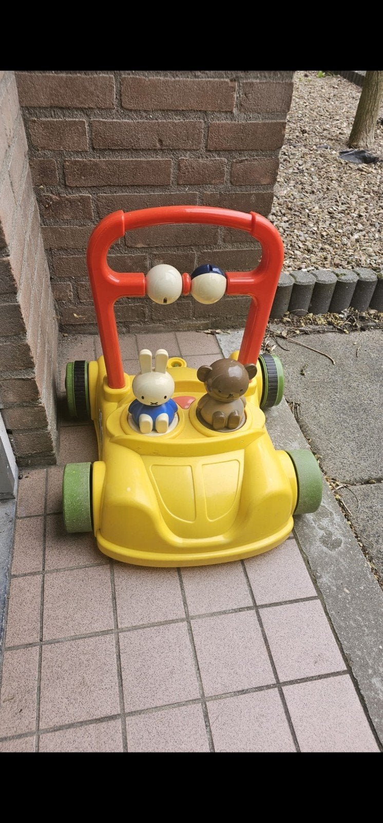 Loopwagen Nijntje en Beer, Ophalen, Gebruikt, Auto, Met wieltjes
