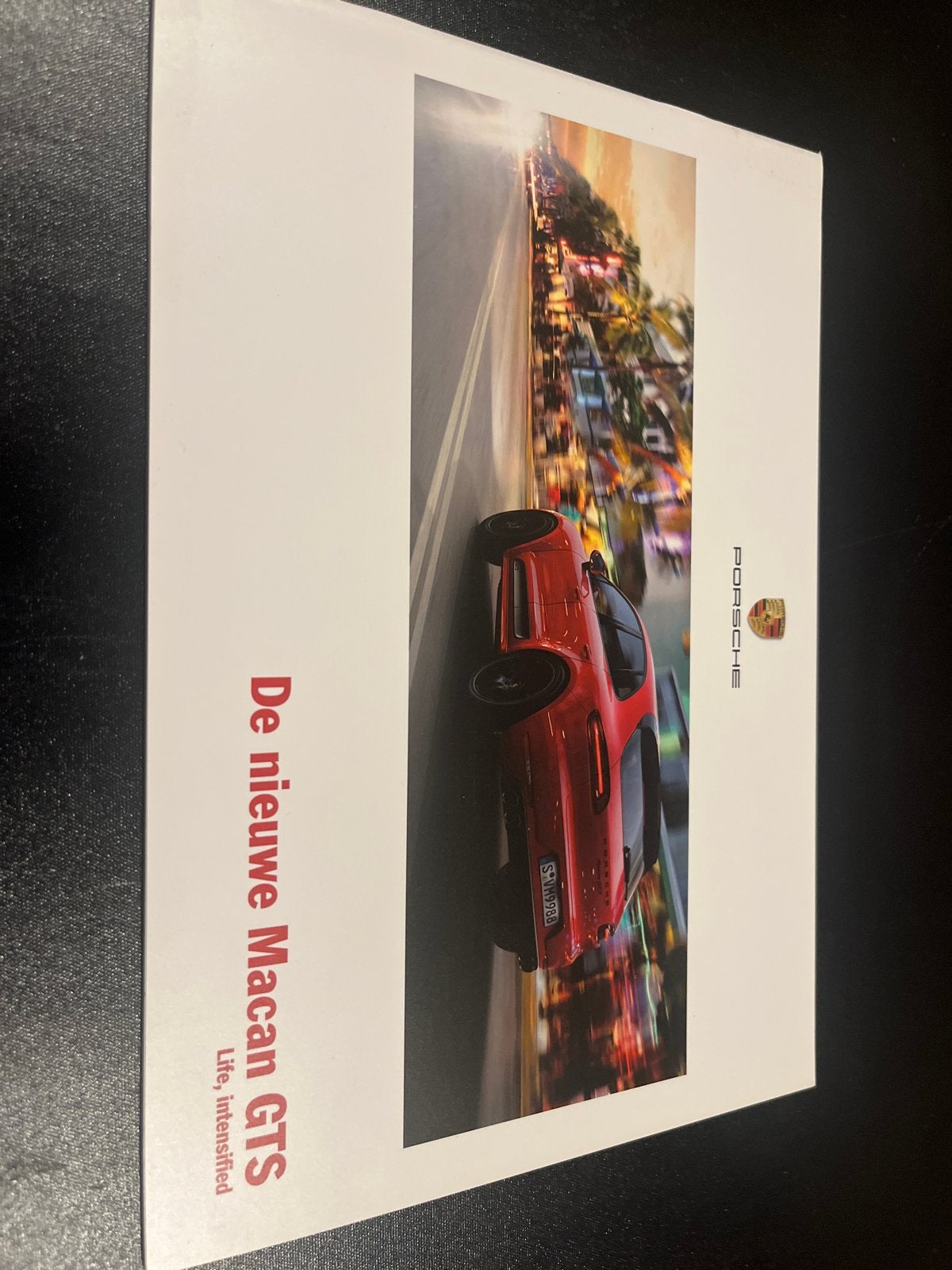 Porsche Macan GTS brochure 2016, Boeken, Ophalen of Verzenden, Zo goed als nieuw, Porsche