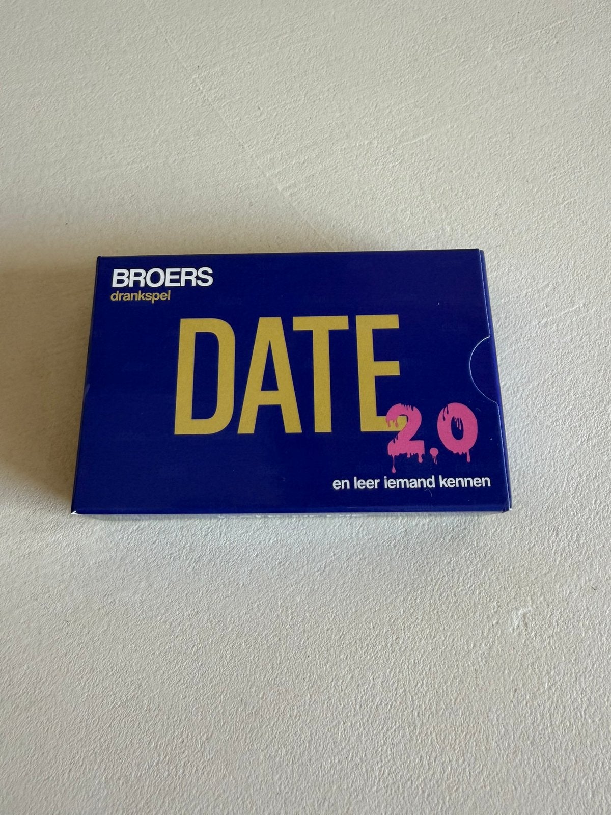 BROERS drankspel Date or die 2.0, Vijf spelers of meer, Ophalen of Verzenden, Nieuw