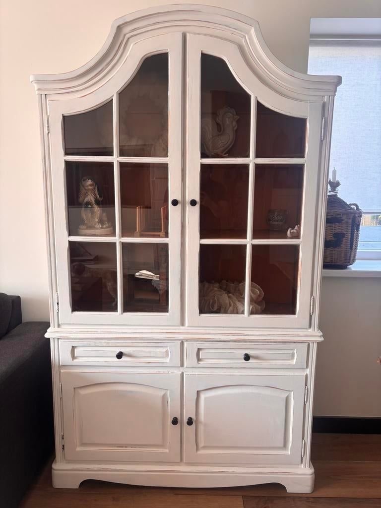 Brocante kast, Huis en Inrichting, Ophalen, Zo goed als nieuw, 25 tot 50 cm, 150 tot 200 cm