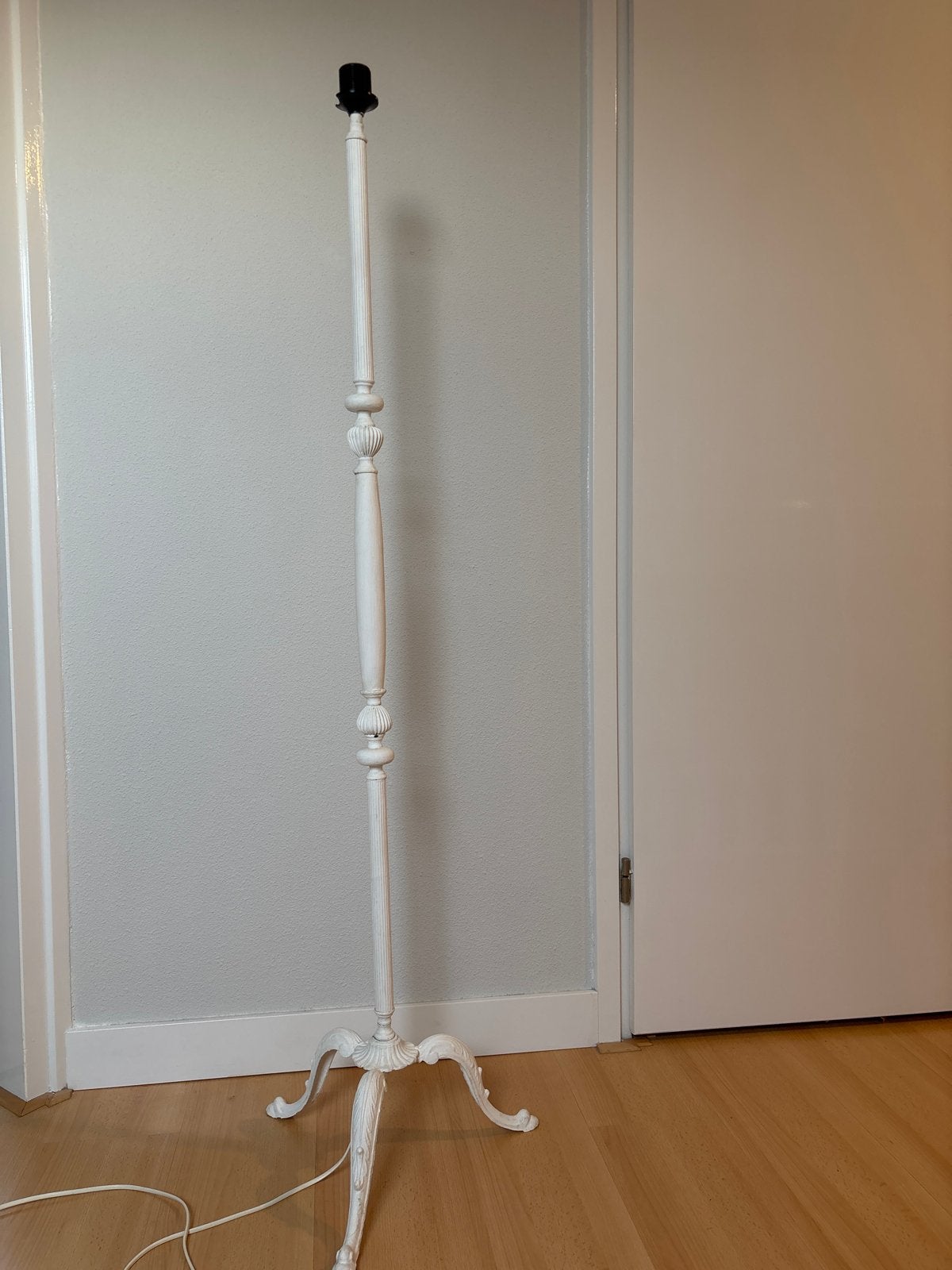 Brocante lampenvoet, Ophalen, Gebruikt, E27 (groot), Metaal