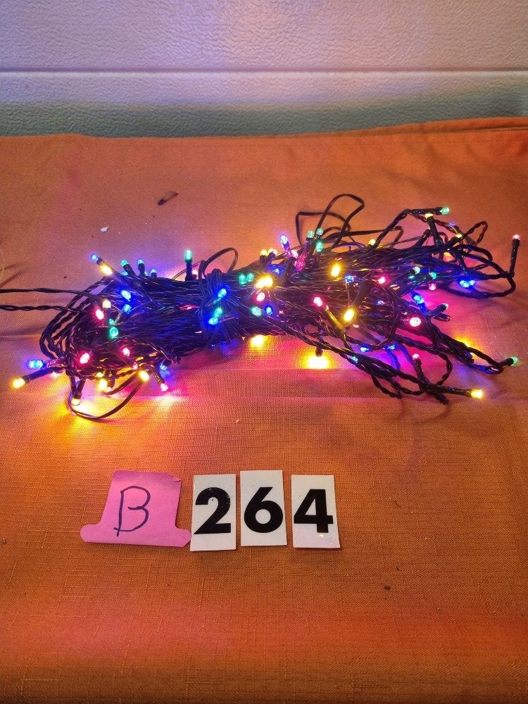 kerstverlichting gekleurd 8 standen 246b, Diversen, Kerst, Ophalen of Verzenden, 'T Olde Gre-j, Info@toldegrej.nl, Endepoelstraat 20f Didam