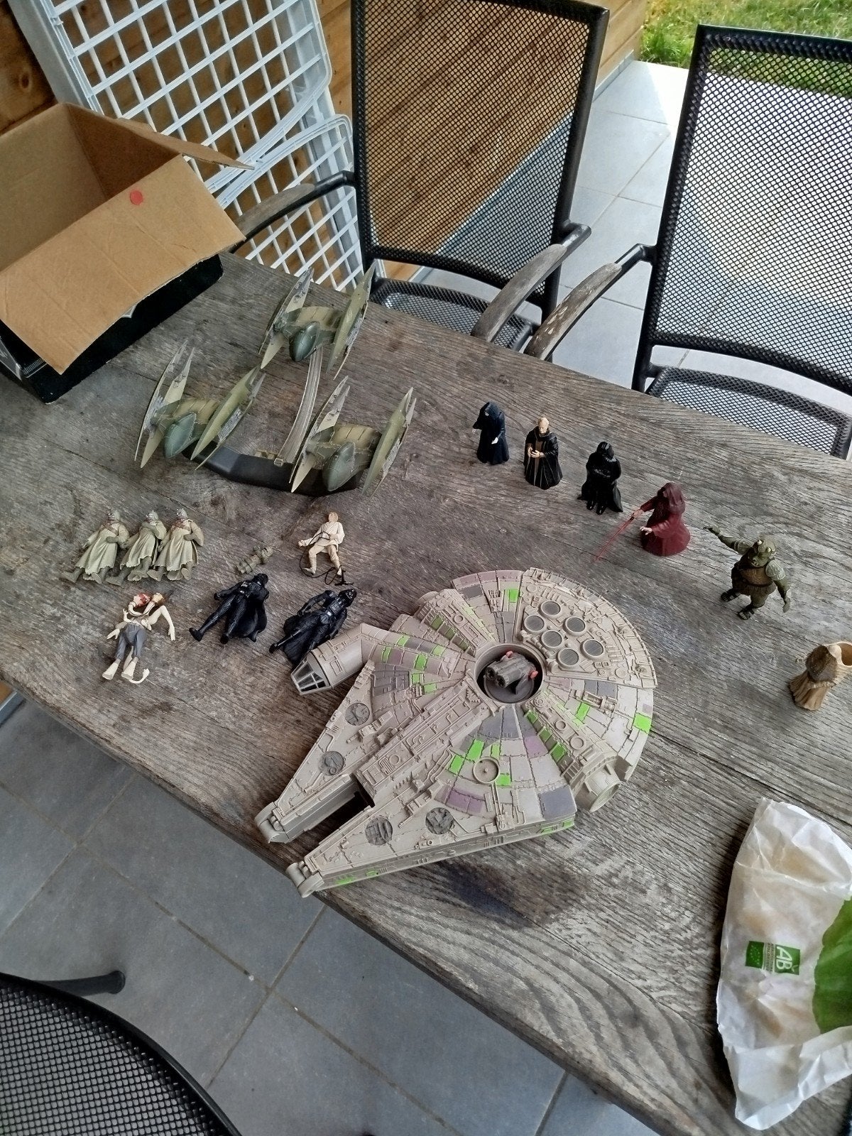Hele partij originele Star wars aangeboden, Verzamelen, Star Wars, Ophalen of Verzenden, Zo goed als nieuw, Actiefiguurtje