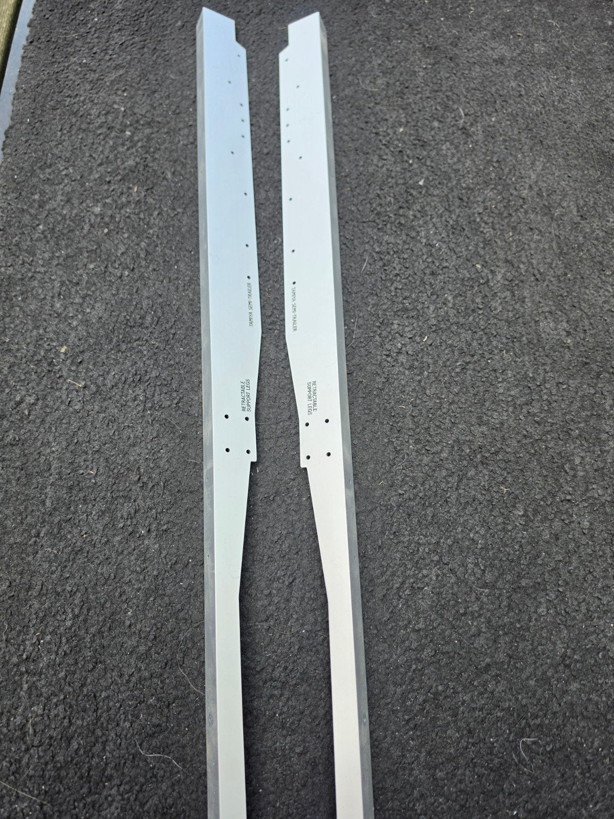 Tamiya 1/14 Trailer Chassis Balken (Set van 2), Ophalen of Verzenden, Gebruikt