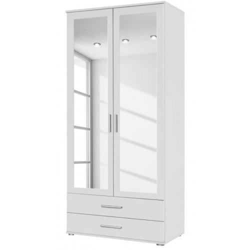 nieuwe kledingkast met spiegel, Huis en Inrichting, Kasten | Kledingkasten, Gebruikt, 150 tot 200 cm, 50 tot 75 cm, 50 tot 100 cm