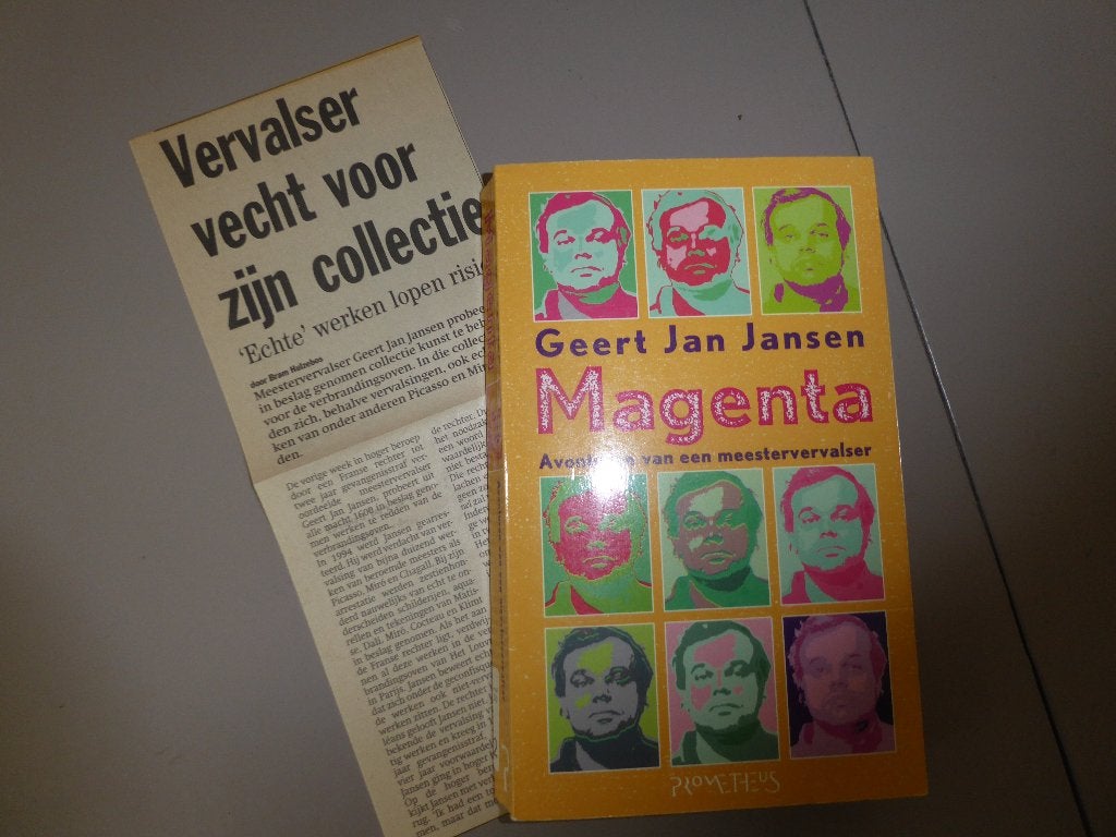 Geert Jan Jansen - Magenta - Avonturen van een meester-, Ophalen of Verzenden, Gelezen, Geert Jan Jansen