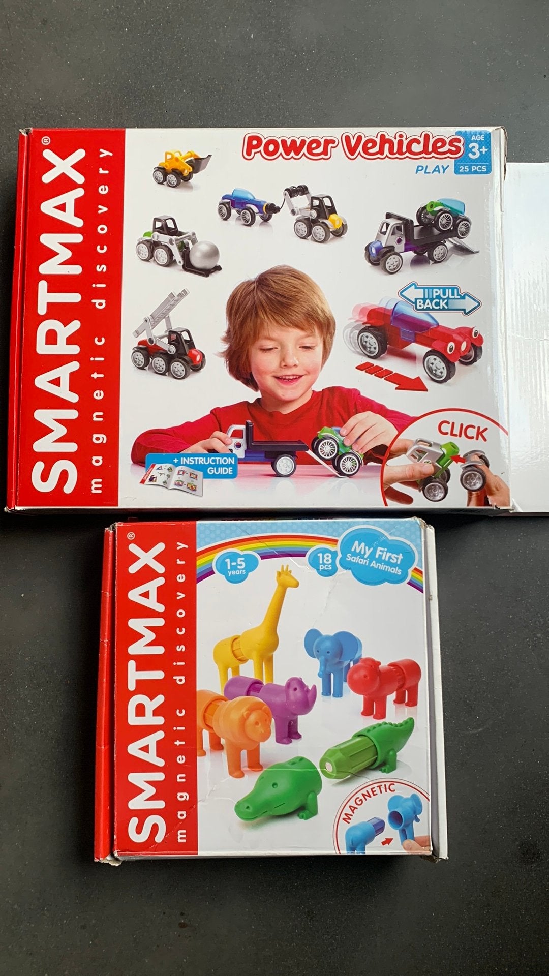 Smartmax drie setjes, Kinderen en Baby's, Ophalen, Gebruikt, Bouwen