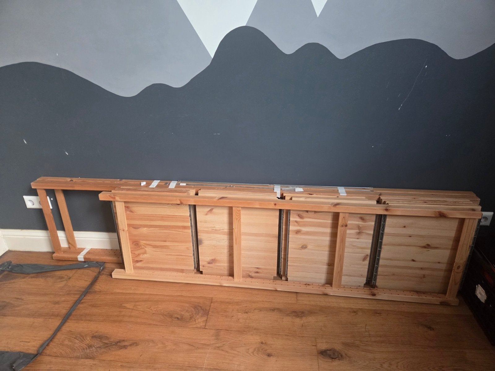 IVAR kast: drie zijpanelen, 13 planken., Ophalen, Met plank(en), Minder dan 50 cm, Gebruikt