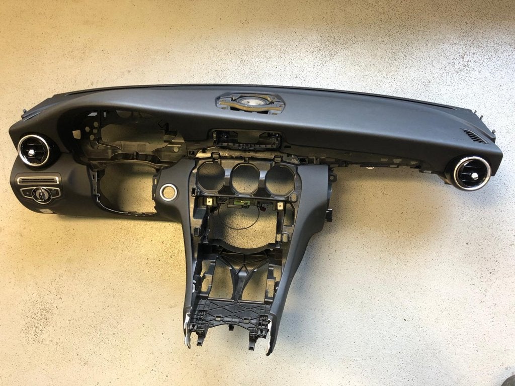 Dashboard met rechtse Airbag W205 C Klasse, Niet ingevuld, Gebruikt, Mercedes-Benz, Niet ingevuld