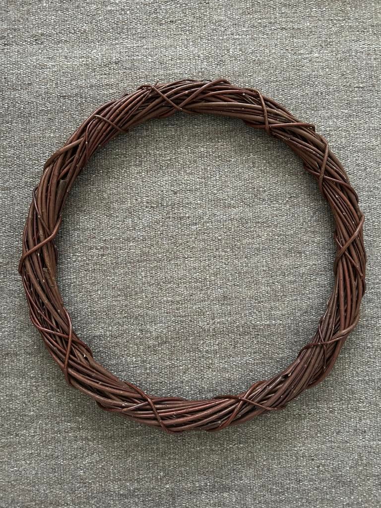 Krans wilgentenen Ø60 cm, Huis en Inrichting, Woonaccessoires | Kransen, Ophalen, Nieuw