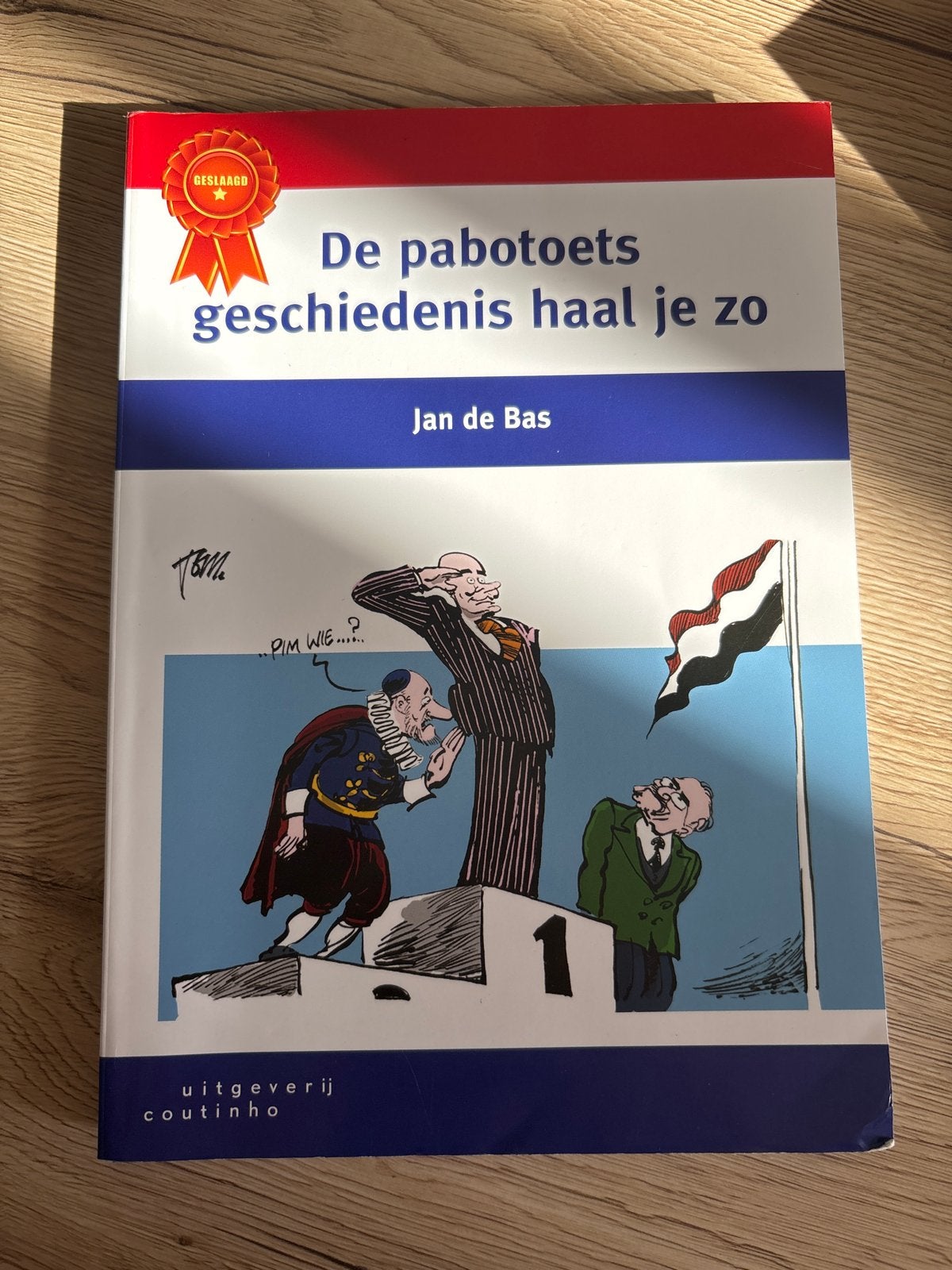 De pabotoets geschiedenis haal je zo - Jan de Bas, Boeken, Ophalen of Verzenden, Zo goed als nieuw, Overige niveaus, Geschiedenis