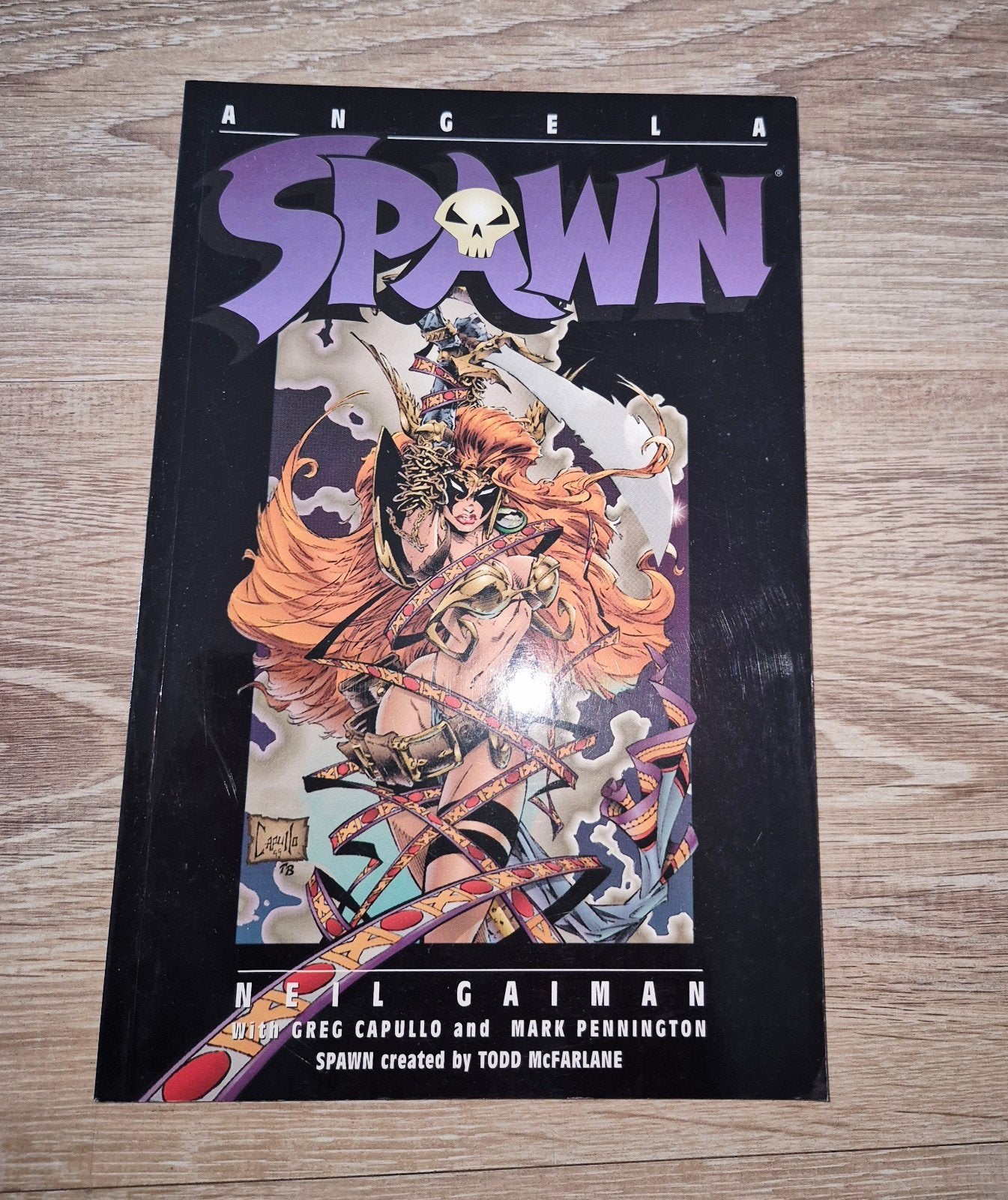 Angela Spawn Comic - Neil Gaiman - Titan Books, Eén comic, Ophalen of Verzenden, Zo goed als nieuw, Amerika