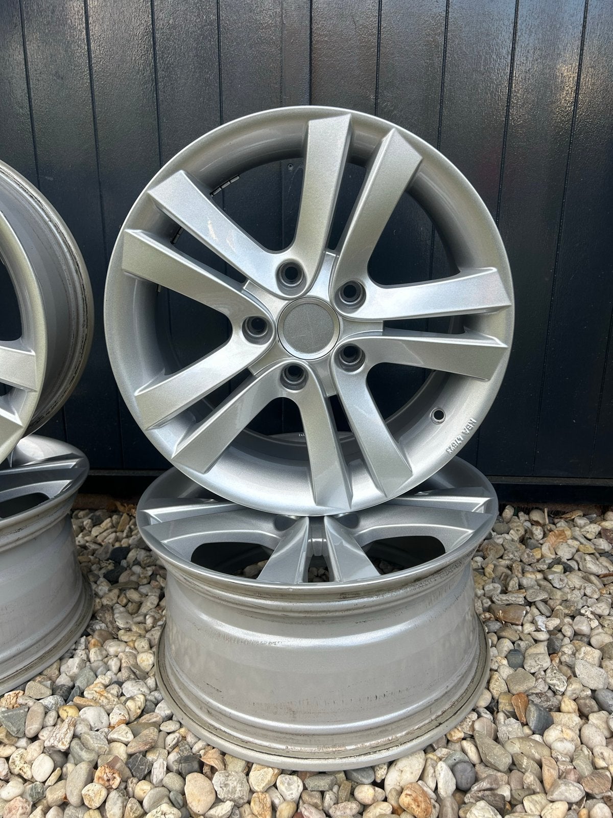 Set van 4 gebruikte 16 inch velgen, Auto-onderdelen, Ophalen, Gebruikt, 16 inch, Velg(en)