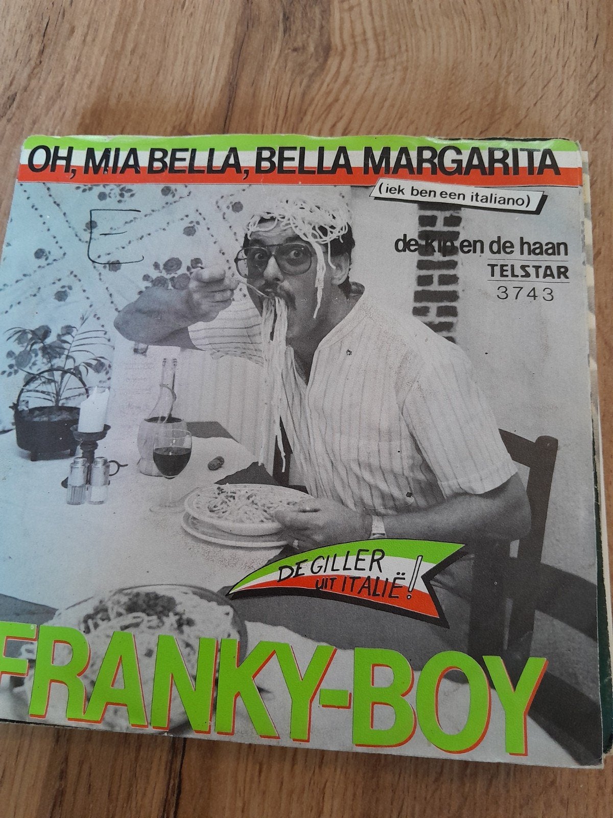 Franky -boy 7 inch oh mia bella bella margarita, Ophalen of Verzenden, Zo goed als nieuw, Nederlandstalig