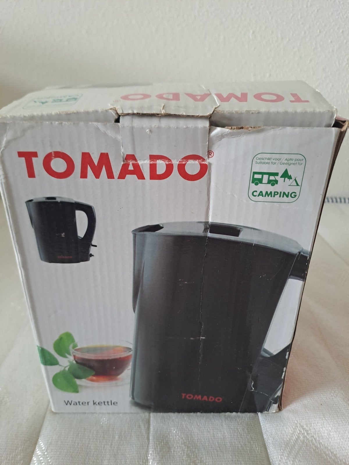 Tomado Camping Waterkoker - Gebruikt maar Functioneel, Witgoed en Apparatuur, Minder dan 1 liter, Ophalen of Verzenden, Gebruikt