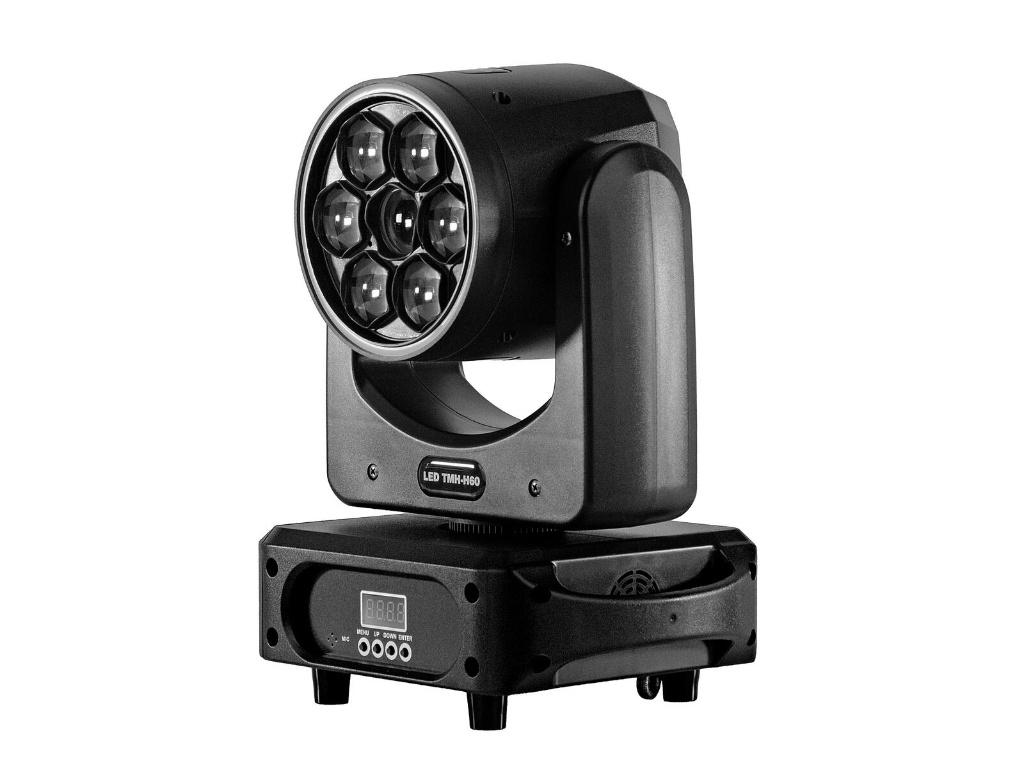 EUROLITE LED TMH-H60 Hybrid Moving Head Spot/Flower, Muziek en Instrumenten, Geluidgestuurd, ., Nieuw, Ophalen of Verzenden