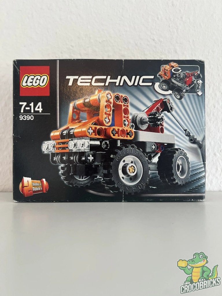 LEGO Technic 9390 Mini Tow Truck, Verzenden, Lego, Nieuw, Complete set