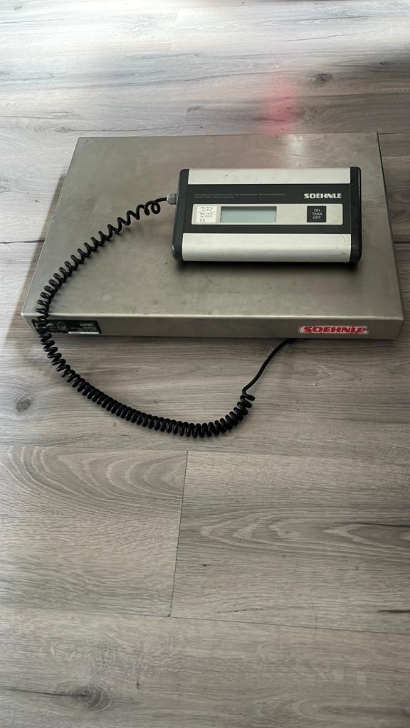 Soehnle industriële winkel/post weegschaal, Winkelweegschaal, Ophalen of Verzenden, 10 tot 50 kg, Fijner dan 1 gram