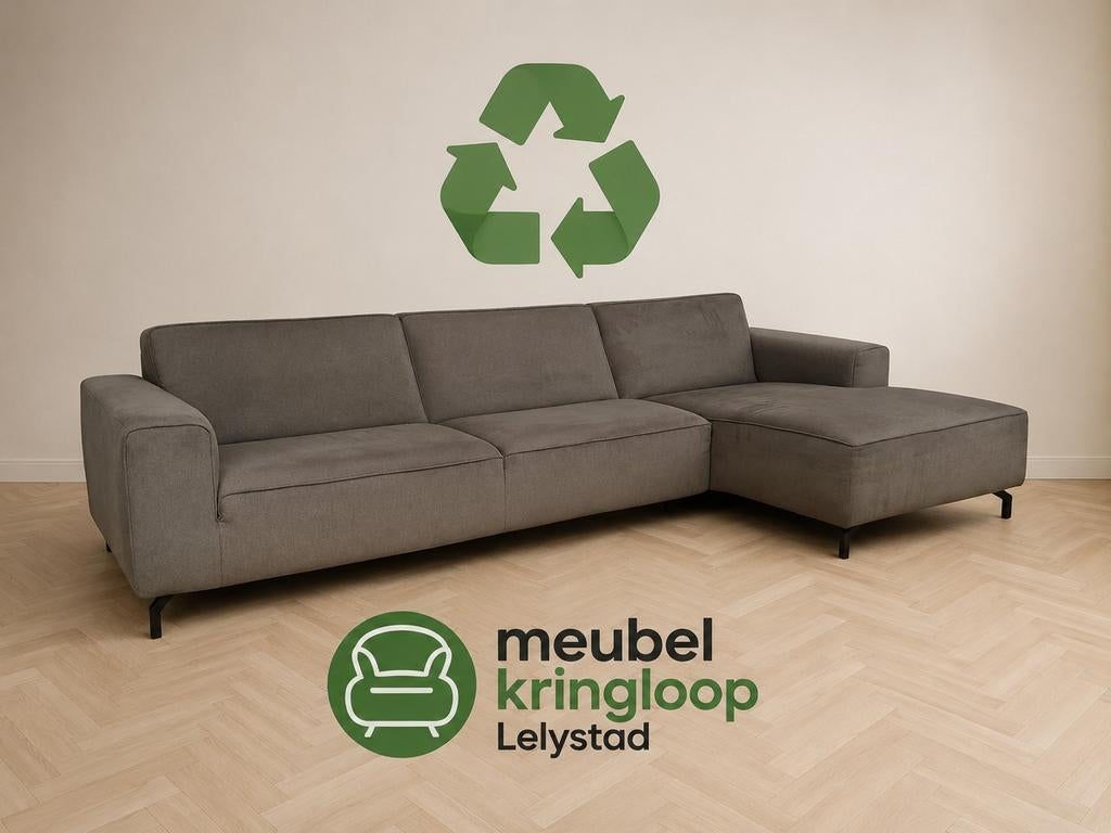 Hoekbank - loungebank 290x160cm nu €250,-, ., Ophalen of Verzenden, Zo goed als nieuw, .