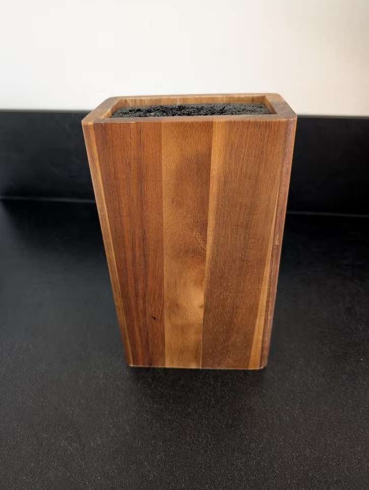 Messenblok, Hout, Ophalen of Verzenden, Bruin, Overige typen
