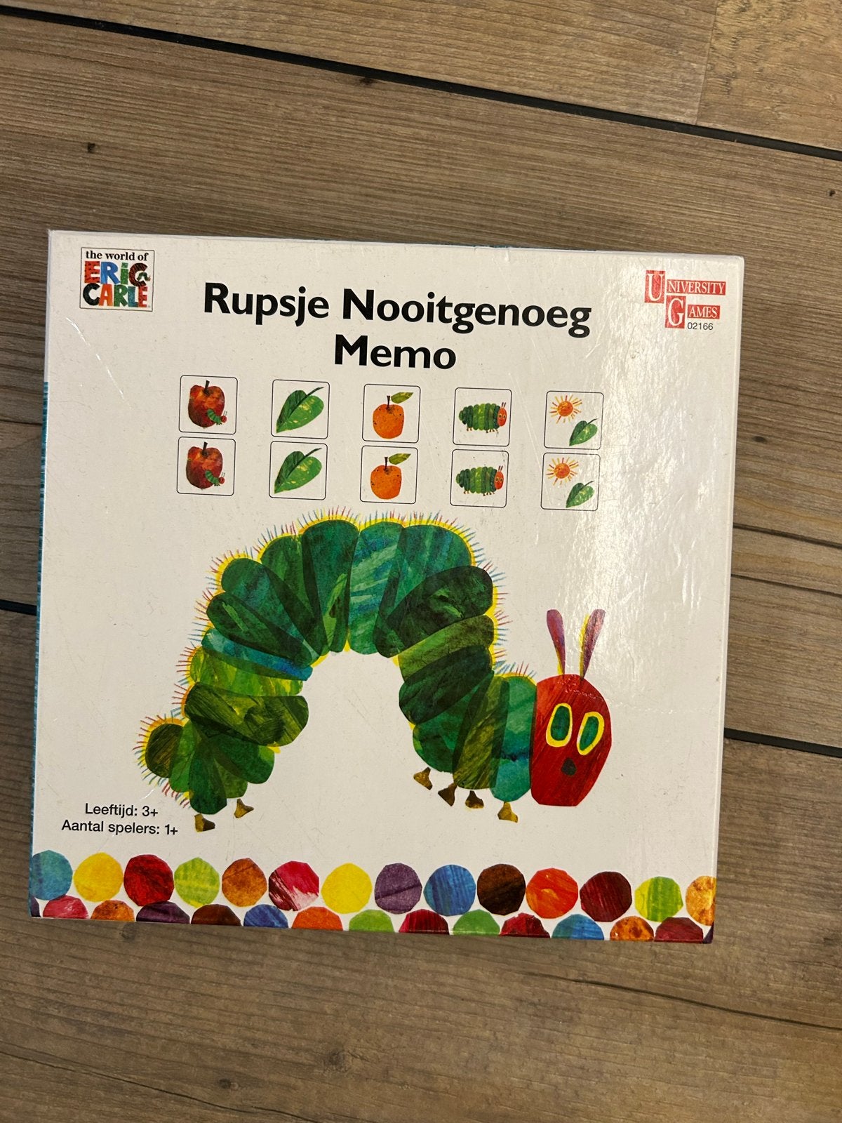 Rupsje Nooitgenoeg Memo Spel - University Games, Ophalen of Verzenden, Minder dan 500 stukjes, Zo goed als nieuw, Overige typen