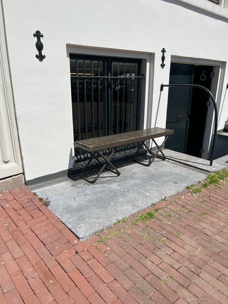 Vintage Legerbankje - Opklapbaar, Antiek en Kunst, Ophalen