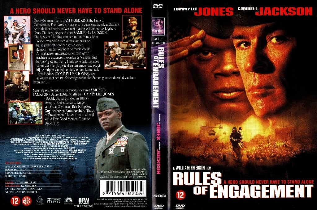 Rules of engagement, Vanaf 12 jaar, Ophalen of Verzenden, Zo goed als nieuw