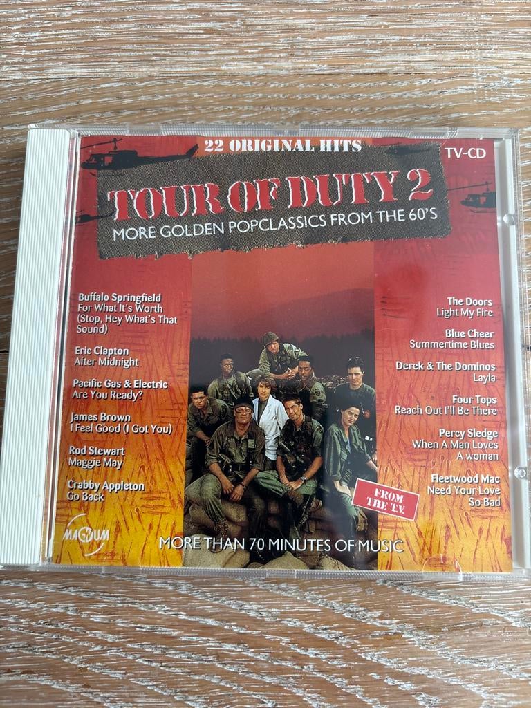 Tour of Duty 2: More Golden Popclassics from the 60's CD, Ophalen of Verzenden, Zo goed als nieuw, Pop