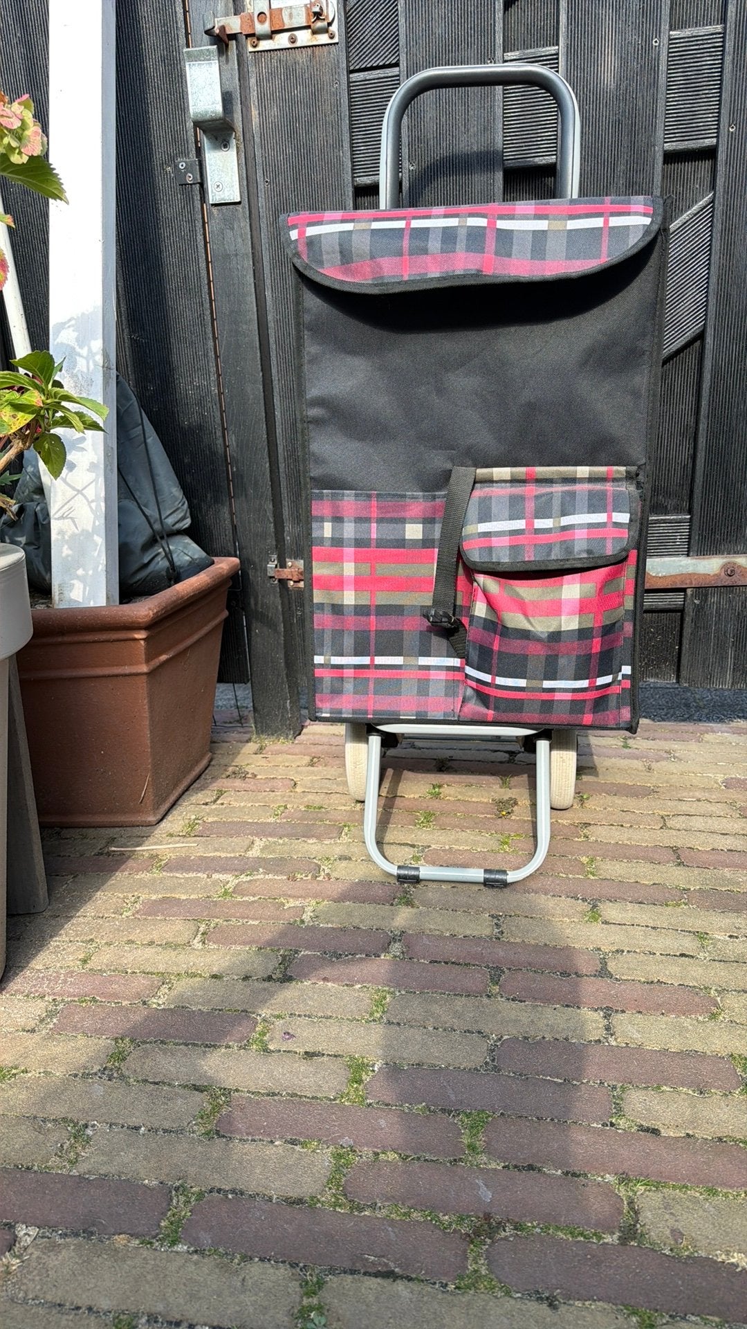 Boodschappen trolley, 40 tot 60 cm, 30 cm of meer, Gebruikt, Overige kleuren