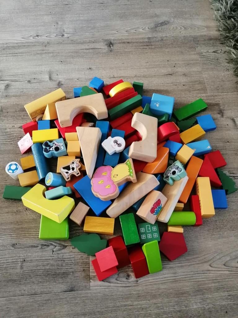 Losse houten blokken, Ophalen, Gebruikt, Overige typen