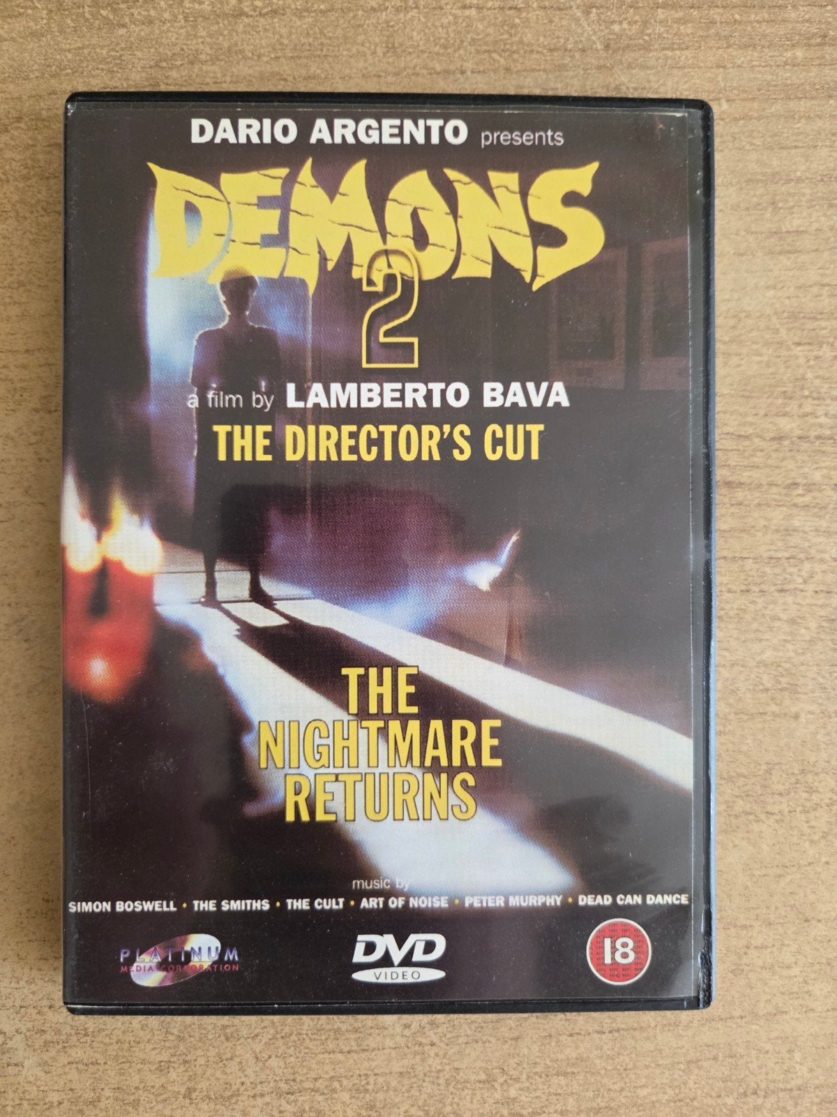 Demons 2 - Argento en Bava - Director's Cut horror, Vanaf 16 jaar, Ophalen of Verzenden, Zo goed als nieuw, Overige genres