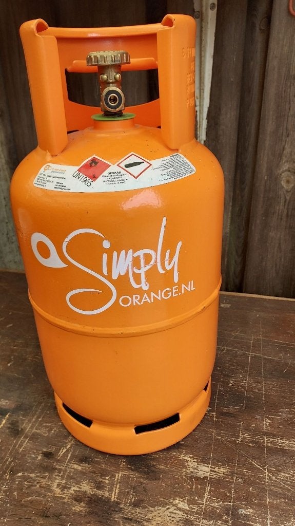 Simply Orange 7KG Gasfles, Ophalen, Zo goed als nieuw