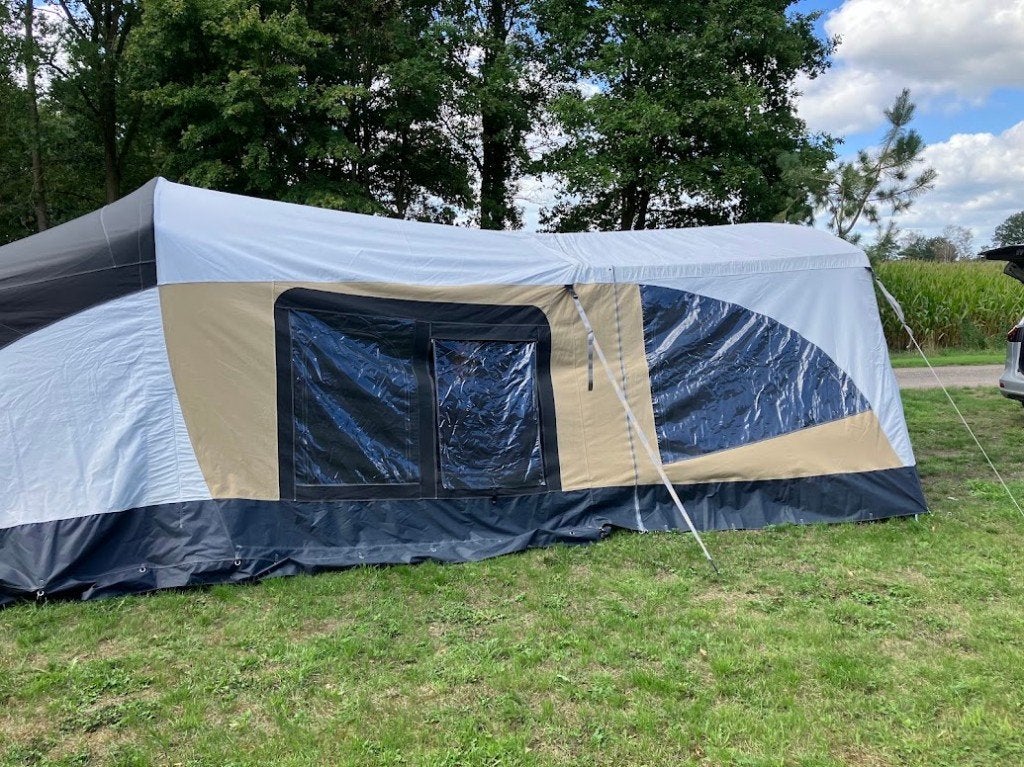 Trigano Odyssee GL 2.0, Caravans en Kamperen, Trigano, Meerkleurig, Ophalen of Verzenden, Aanwezig
