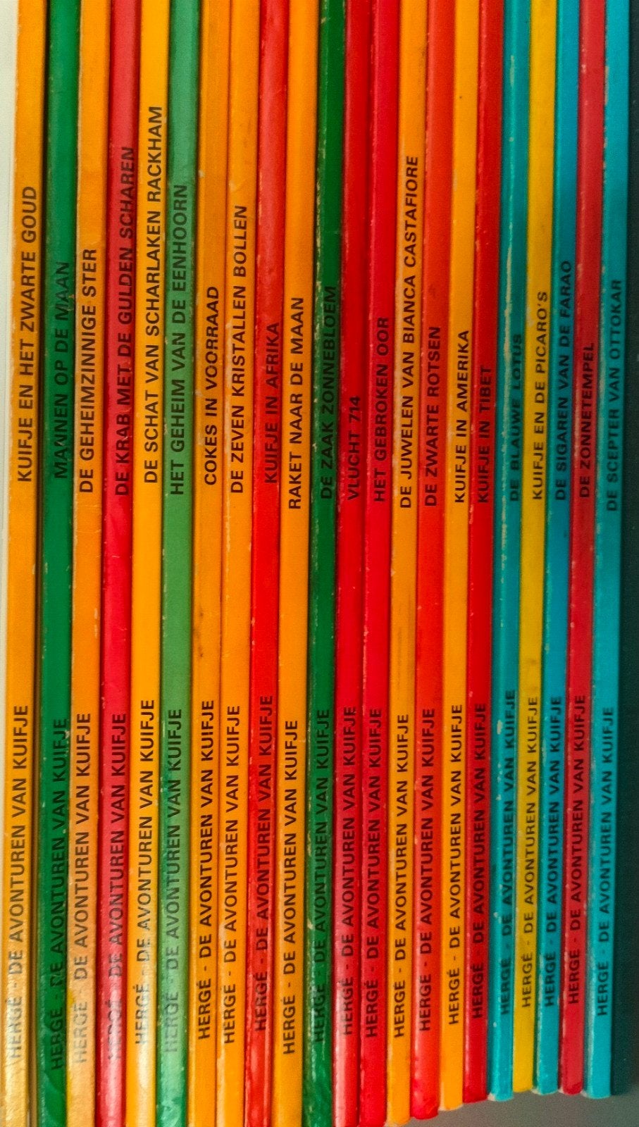 Kuifje serie compleet, Complete serie of reeks, Ophalen of Verzenden, Zo goed als nieuw, Hergé