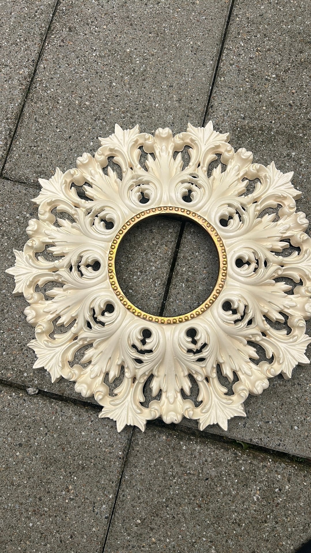 Fotolijst/ spiegellijst barok 65 cm, Ophalen of Verzenden, Zo goed als nieuw