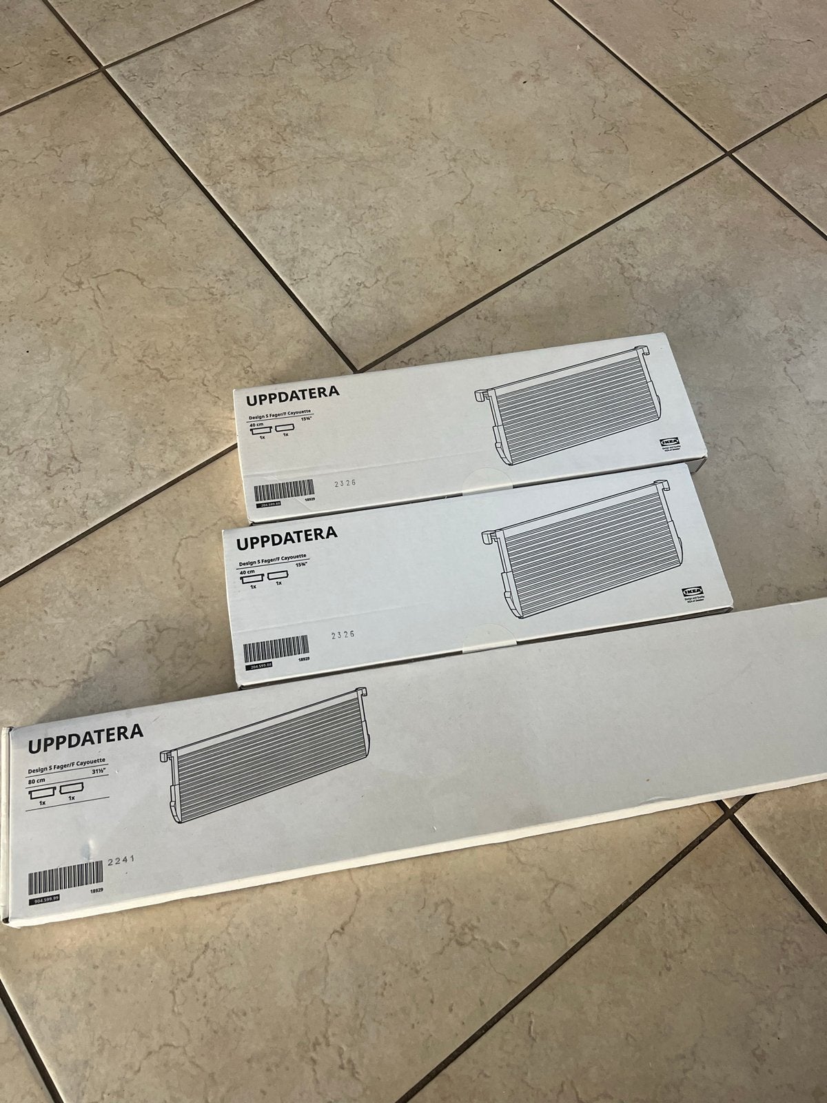 IKEA UPPDATERA Ladefronten 40cm en 80cm - Nieuw, Huis en Inrichting, Ophalen, Nieuw