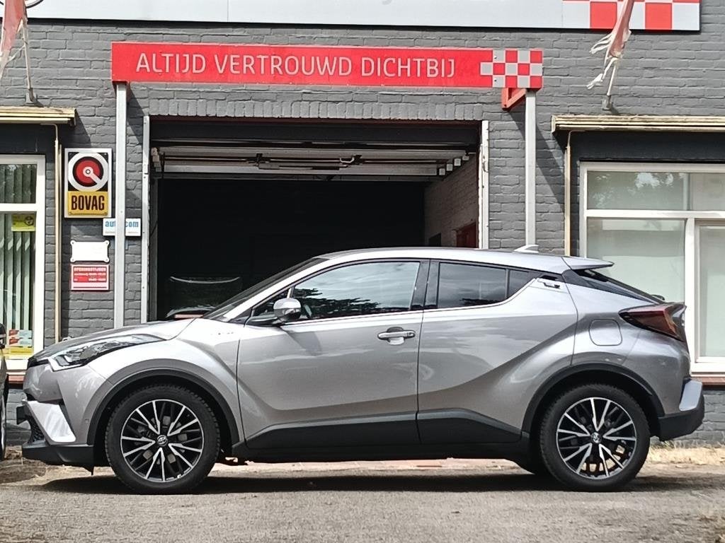 Toyota C-HR 1.8 Hybrid Style Automaat, Apple car, Stoelverw., Auto's, Toyota, Euro 6, 4 cilinders, Leder en Stof, 98 pk