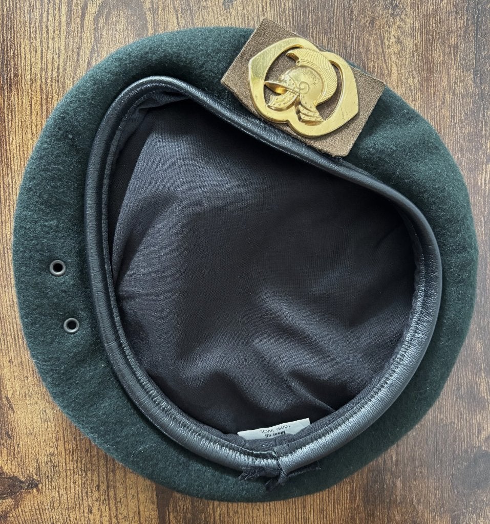 KL baret genie Hassing BV Maat 58, Verzamelen, Ophalen of Verzenden, Landmacht, Nederland, Helm of Baret