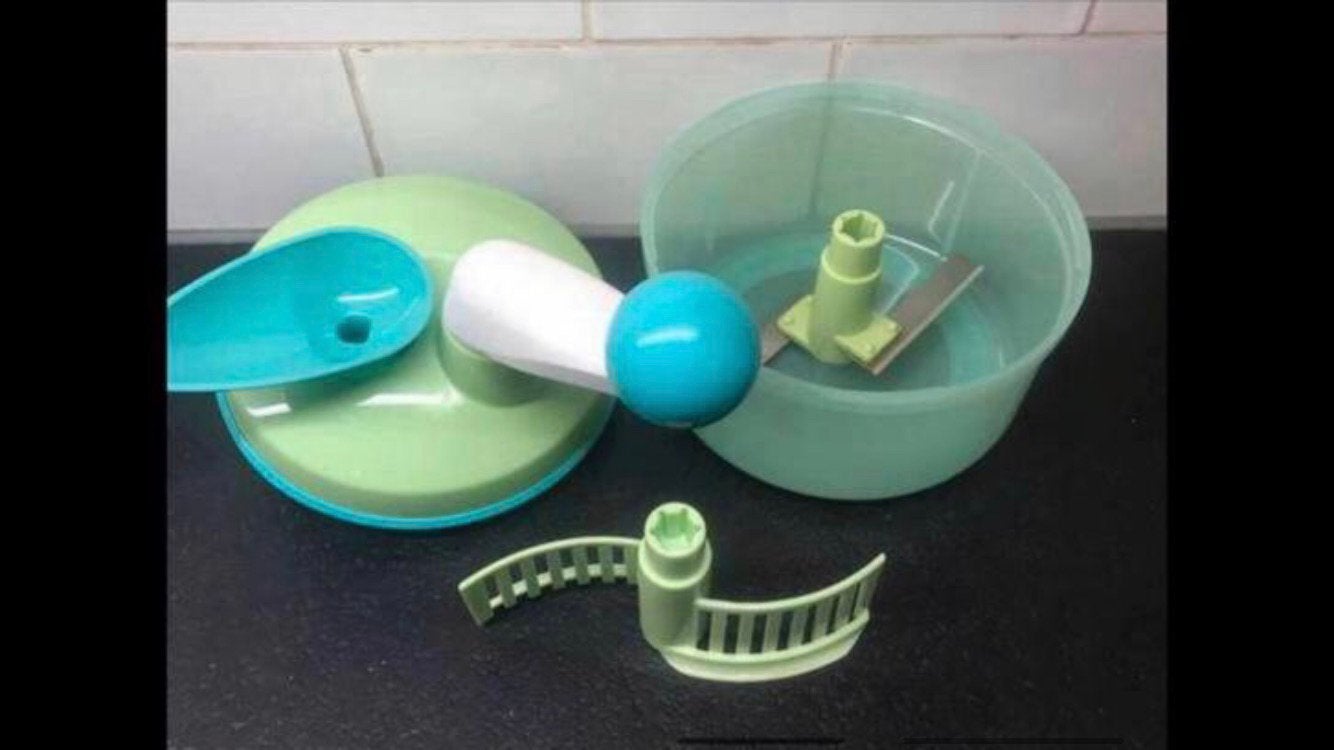 Tupperware quickchef Quick chef keukenmachine hakmolen, Overige typen, Met compartimenten, Ophalen of Verzenden, Zo goed als nieuw