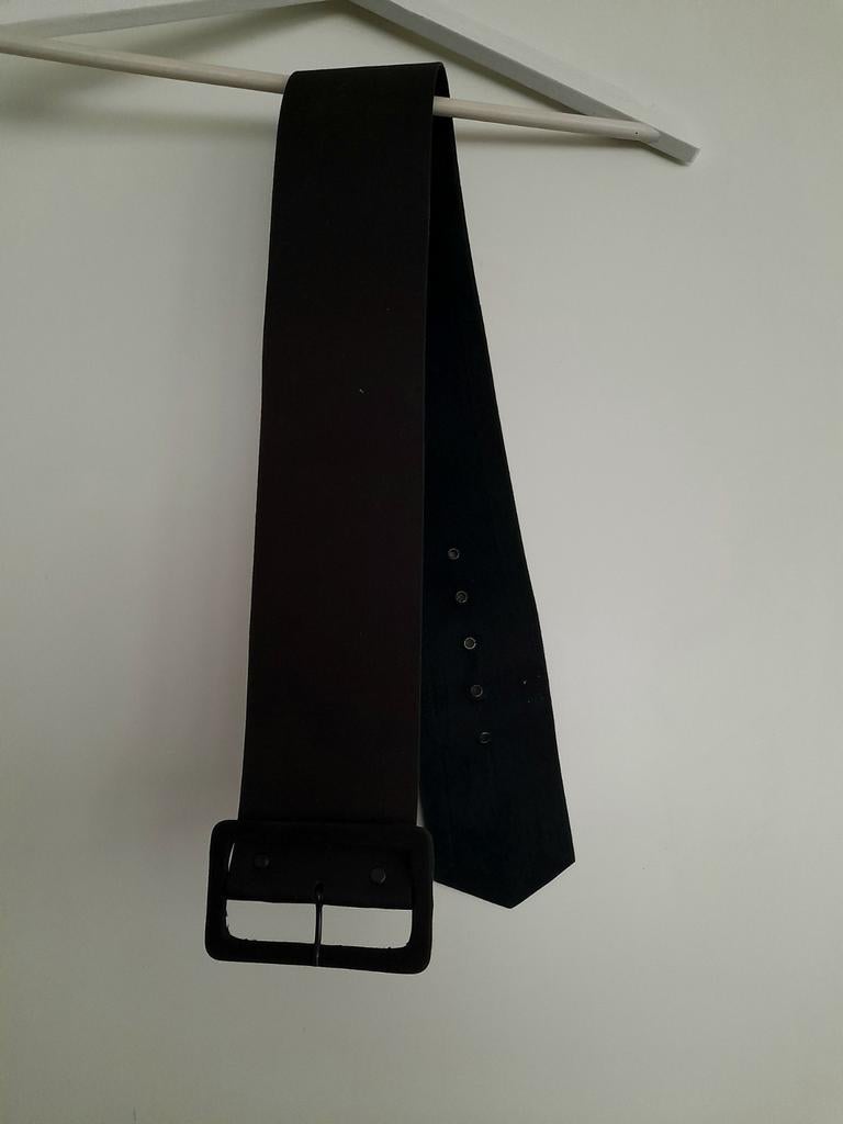 Retro: nieuwe extra brede zwarte tweezijdige sixties riem, Kleding | Dames, 5 cm of meer, Zwart, Tailleriem, Ophalen of Verzenden