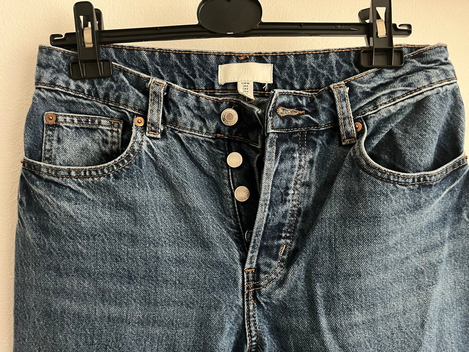 Stijlvolle Blauwe Jeans - Maat M - 38, Maat 38/40 (M), Blauw, Ophalen of Verzenden, Zo goed als nieuw