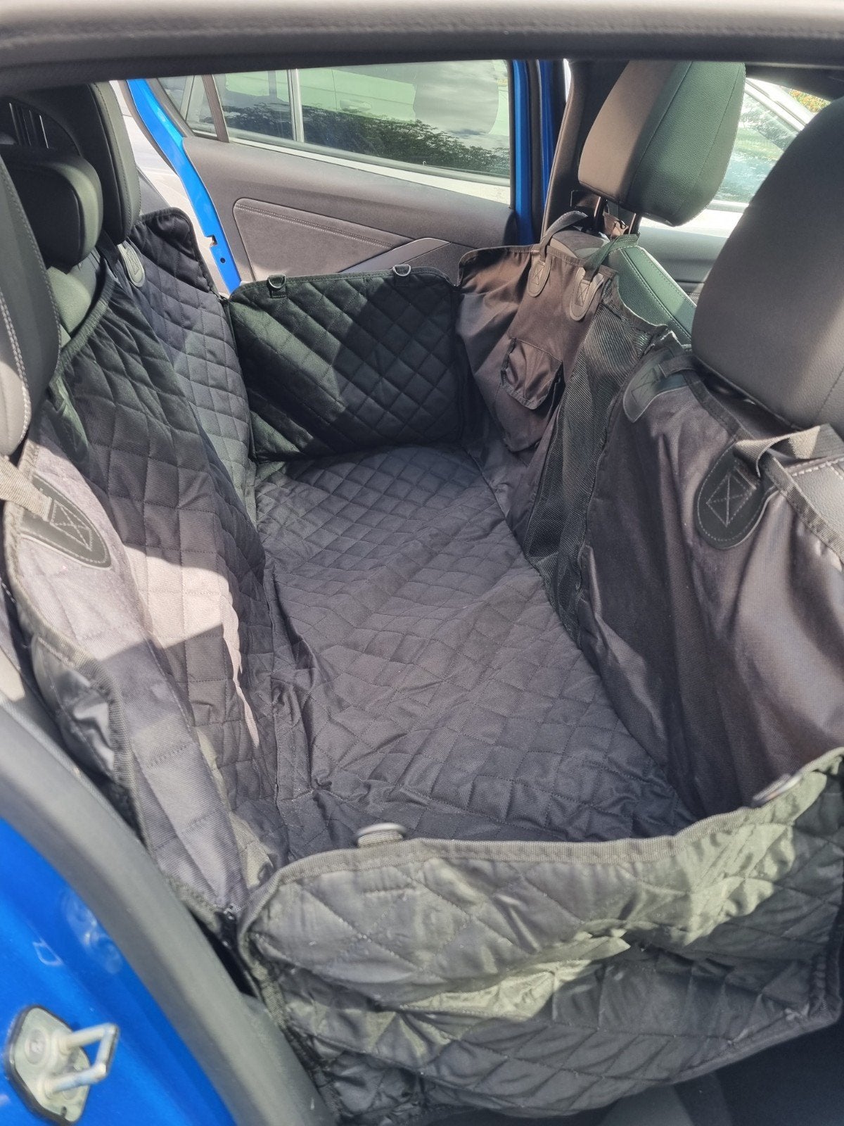 hondenhoes voor op de achterbank van de auto, Dieren en Toebehoren, Ophalen of Verzenden, Zo goed als nieuw