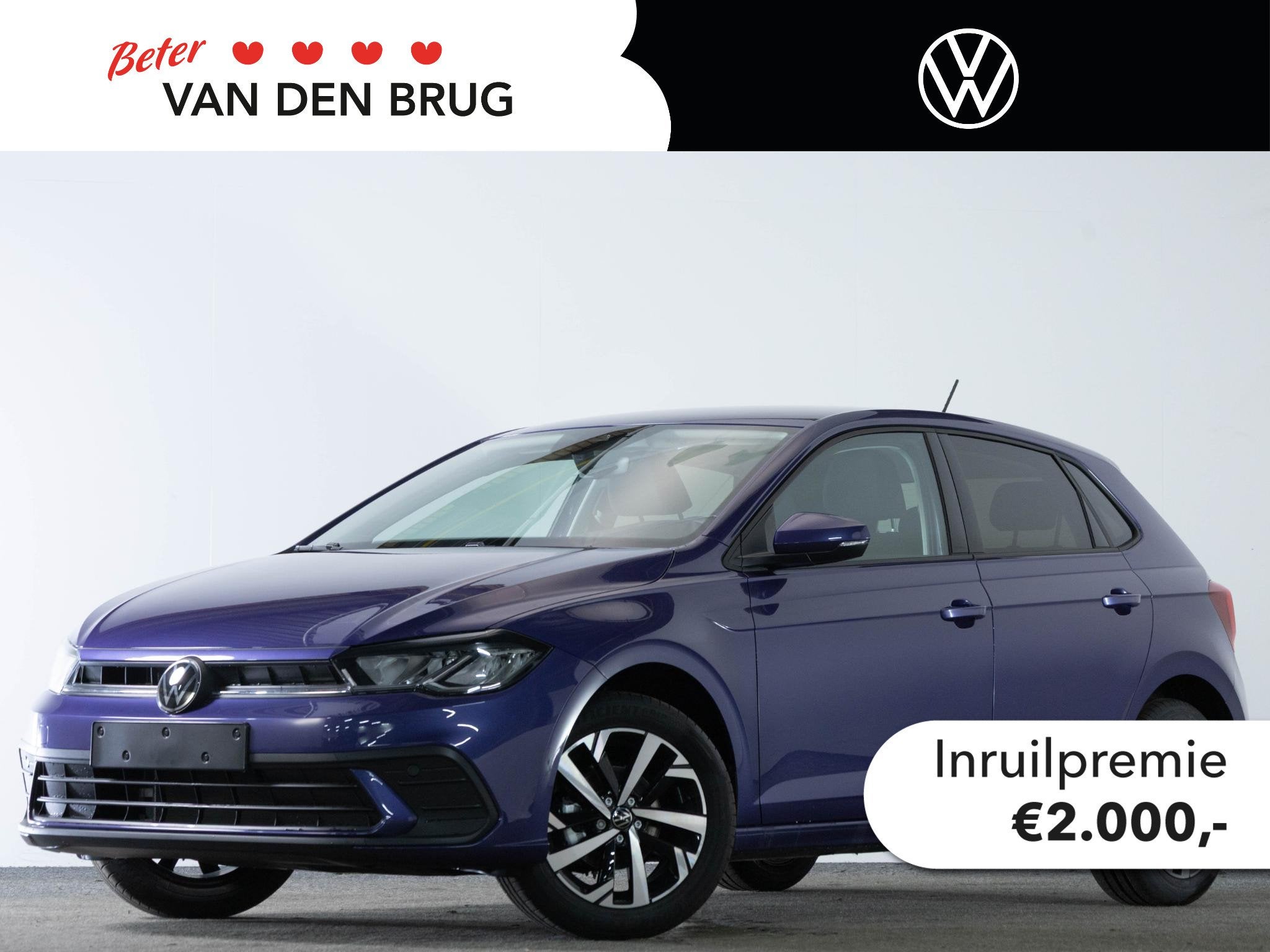 Volkswagen Polo Life Edition 1.0 TSI 95 PK | Achteruitrijcam, Auto's, Voorwielaandrijving, Stof, 1073 kg, Bedrijf
